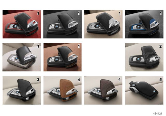 2020 BMW X3 Key Fob Diagram 1