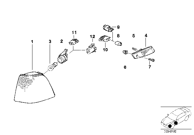 1997 BMW M3 Turn Indicator Diagram