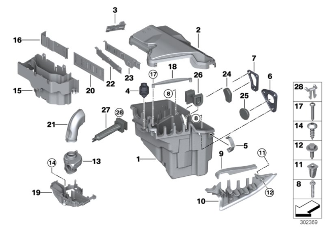2010 BMW X6 Control Unit Box Diagram