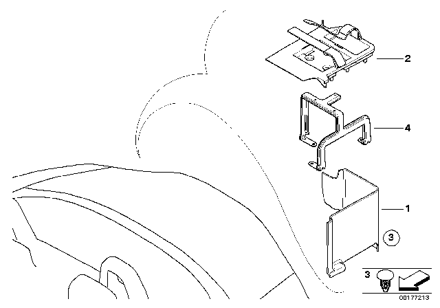 2006 BMW Z4 M Various Body Parts Diagram 2