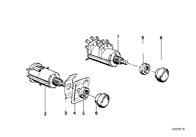 1981 BMW 320i Radio Diagram