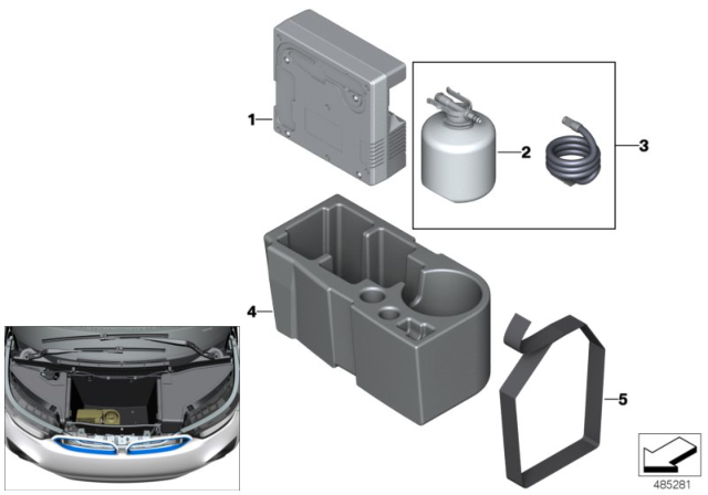 2014 BMW i3 Mobility System Diagram 1