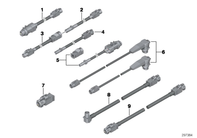 2008 BMW X5 HSD Line Diagram