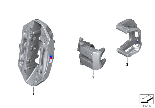 2018 BMW M5 Individual Series 35 Years M5, Brakes, KA568 Diagram