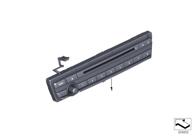 2015 BMW X3 Control Unit Audio Diagram