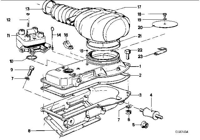 1981 BMW 320i Volume Air Flow Sensor Diagram 2