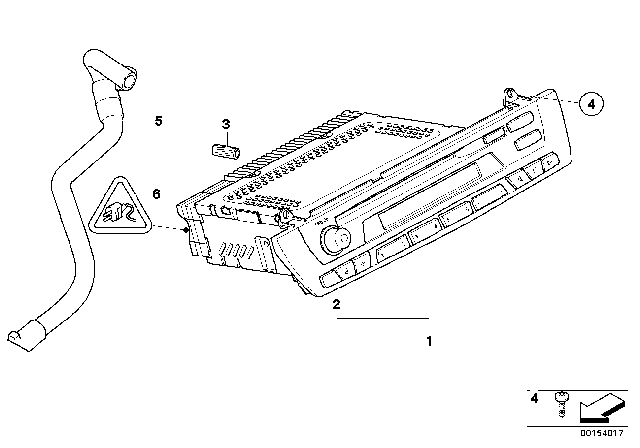 2006 BMW Z4 Radio BMW Diagram 1