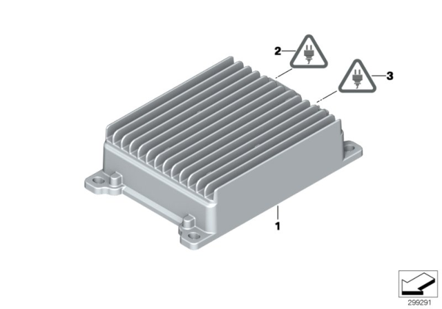 2015 BMW 750i Battery Charging Module / BCU150 Diagram