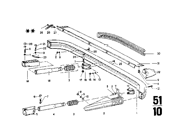 1971 BMW 2002tii Washer Diagram for 07119936432