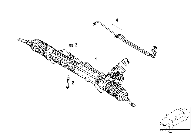 2003 BMW 325i Power Steering Diagram