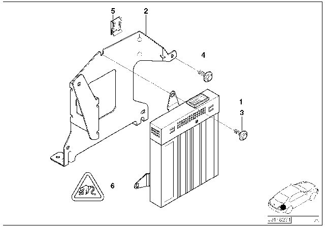 2005 BMW 325Ci Amplifier Diagram 2