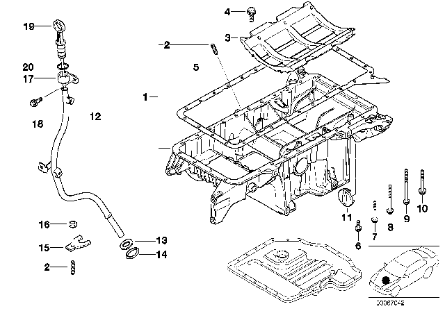 2003 BMW X5 Hex Bolt With Washer Diagram for 07119903316