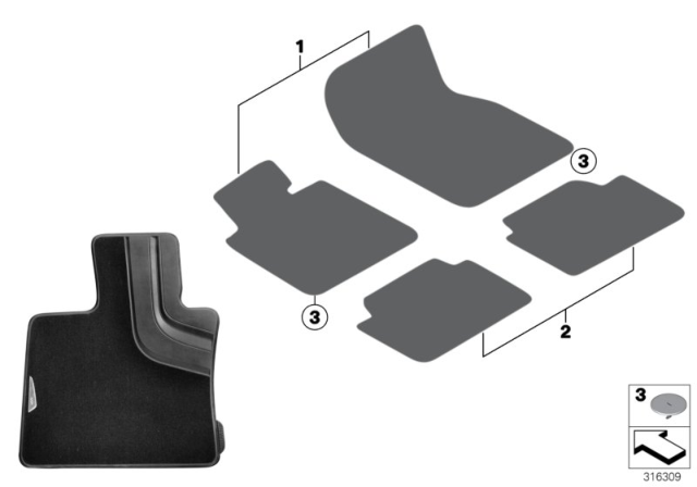 2015 BMW X5 Accessories And Retrofittings Diagram 1