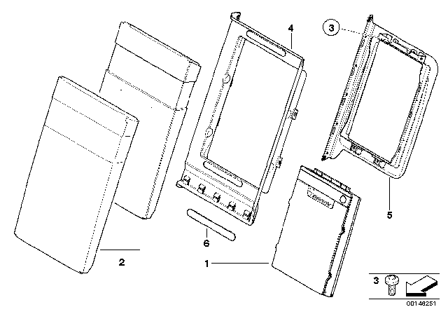 2008 BMW 128i Filler Piece, Cloth Diagram for 52209158940