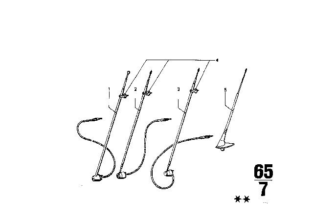 1972 BMW 2002tii Antenna Diagram