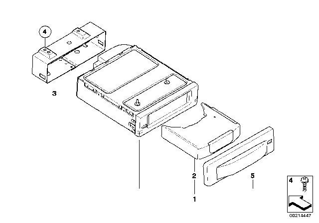 2010 BMW M6 CD Changer Diagram