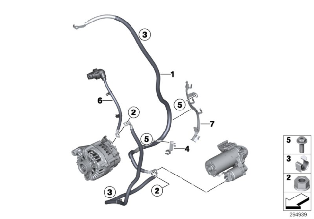 2010 BMW X6 Battery Cable Diagram