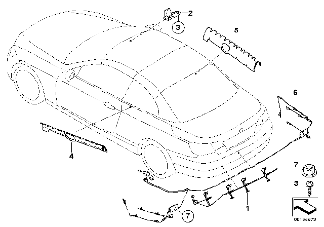 2009 BMW 335i Components, Radio Antenna Diagram