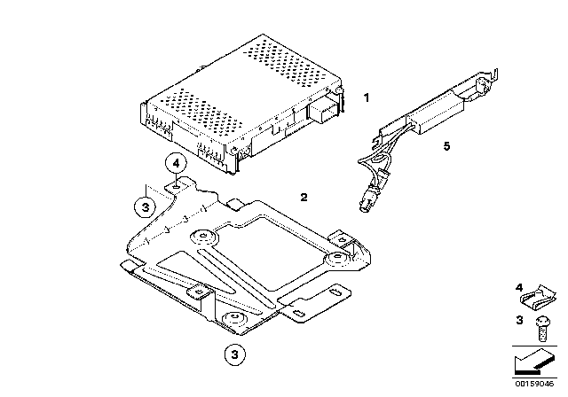 2008 BMW 328i IBOC Receiver Module Diagram