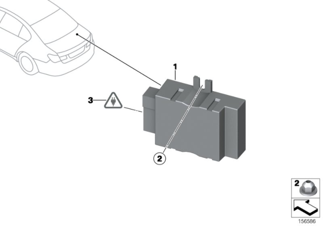 2020 BMW M8 Control Units Diagram