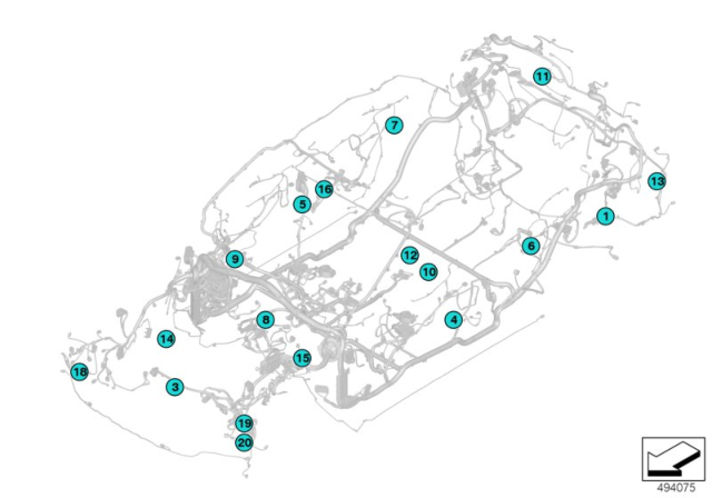 2020 BMW M850i xDrive Plug Connection Diagram 8