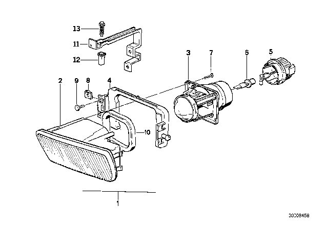1994 BMW 525i Support Right Diagram for 63178360806