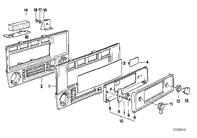 1985 BMW 325e Radio Diagram