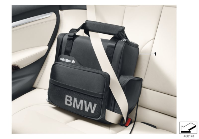 2010 BMW 528i xDrive Cool Bag Diagram