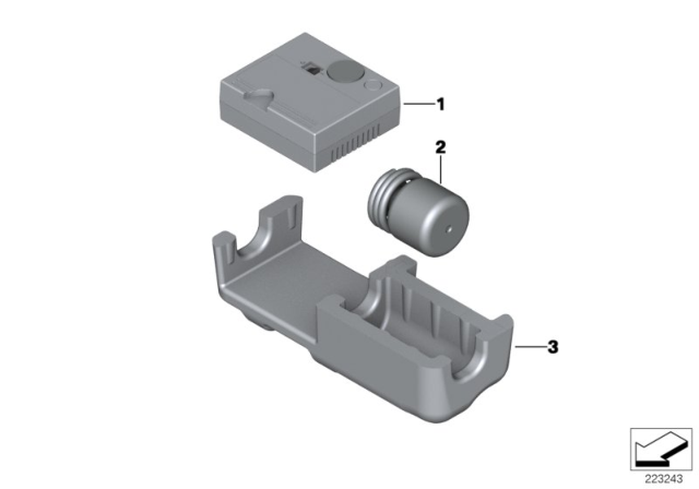 2009 BMW 128i Mobility System Diagram 1