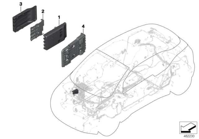 2014 BMW i3 B+ Distributor Diagram