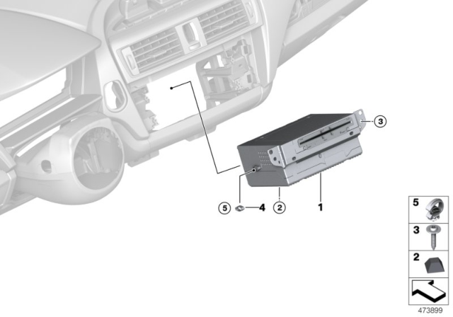 2017 BMW 230i Headunit Diagram 2