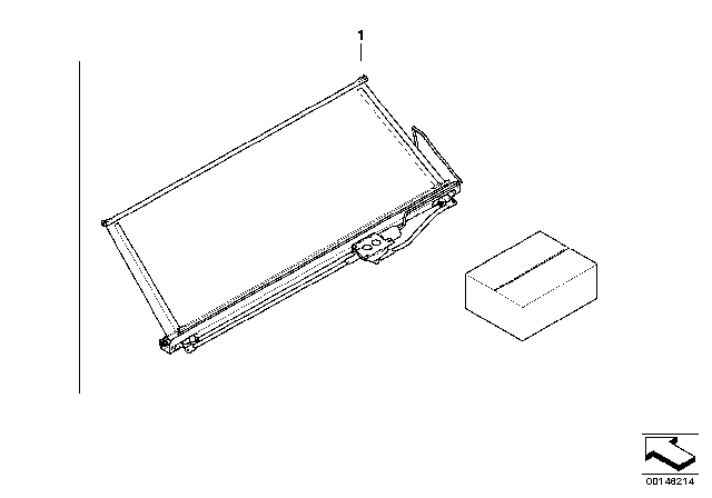 2008 BMW 328xi Supplementary Set Sun Blind Electric Diagram