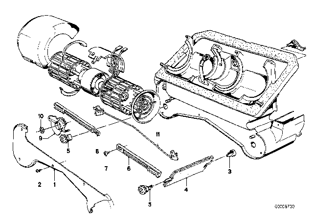 1983 BMW 320i Heater Diagram 2