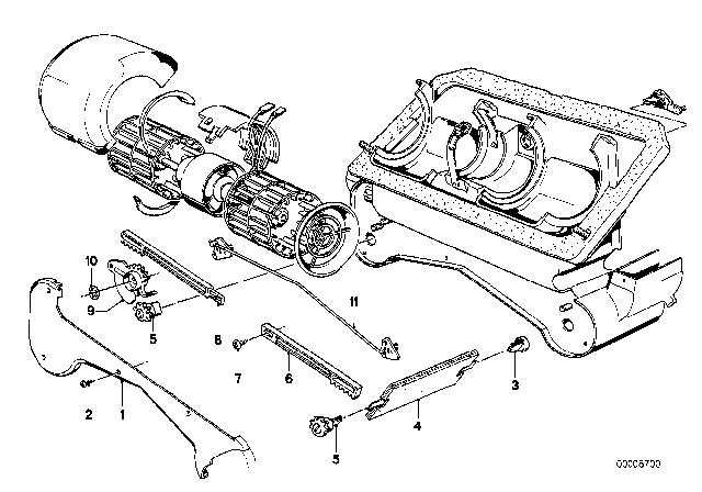 1978 BMW 320i Heater Diagram 2