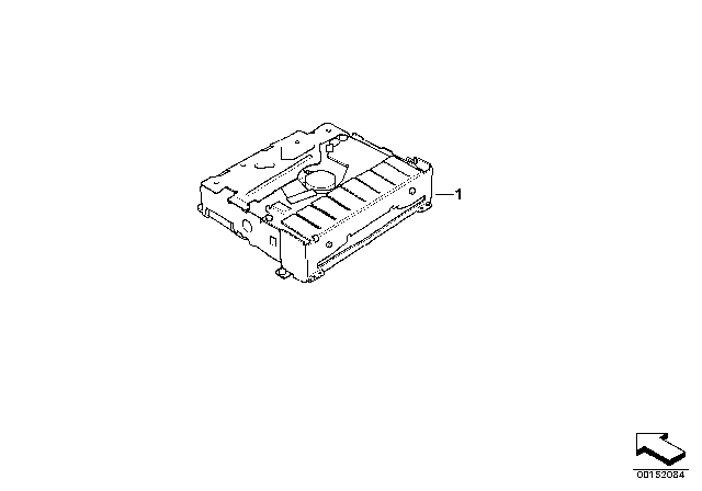 2002 BMW X5 Navigation Computer Diagram