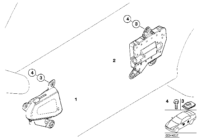 2004 BMW X5 Side Airbag Diagram