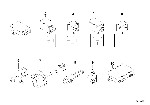 1999 BMW 318is Wiring Harness Information Diagram