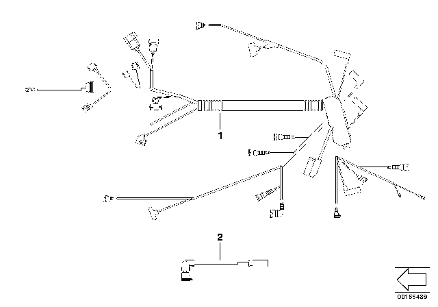 2009 BMW 335d Engine Wiring Harness Diagram