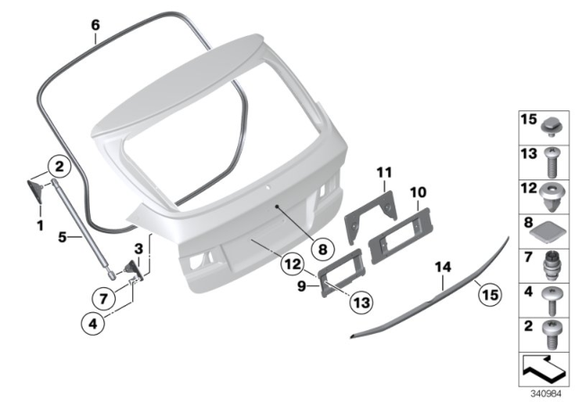 2013 BMW X1 Bracket Lower Left Diagram for 51242990131