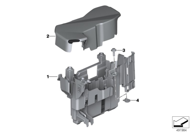 2020 BMW Z4 Control Unit Box Diagram