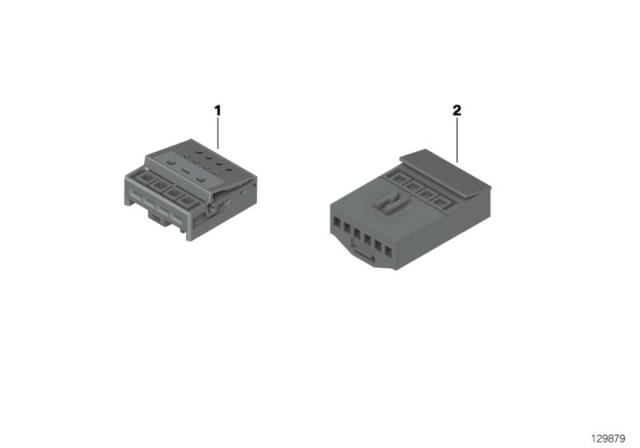 2010 BMW 128i Plug Terminal ELO Diagram 2