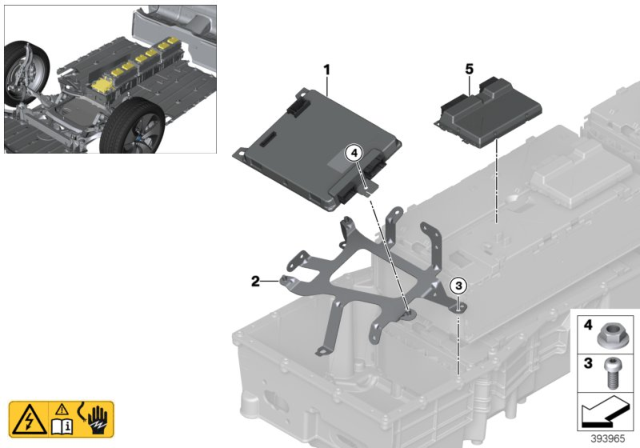 2020 BMW i8 High-Voltage Accumulator Diagram 4