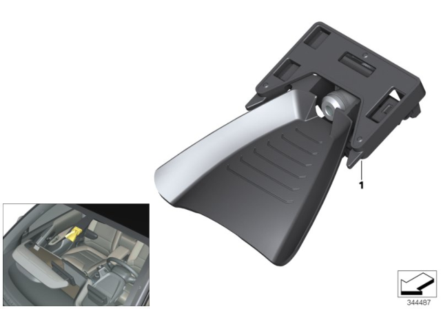 2014 BMW i3 Kafas Camera Diagram