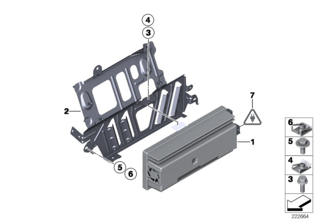 2019 BMW X3 Amplifier Diagram