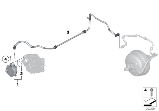 2015 BMW 760Li Vacuum Pump Diagram