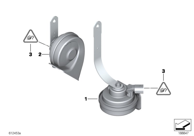 2016 BMW Z4 Horn Diagram