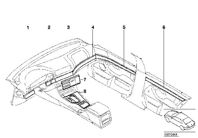 2001 BMW 525i Retrofit, Titan-Line Diagram