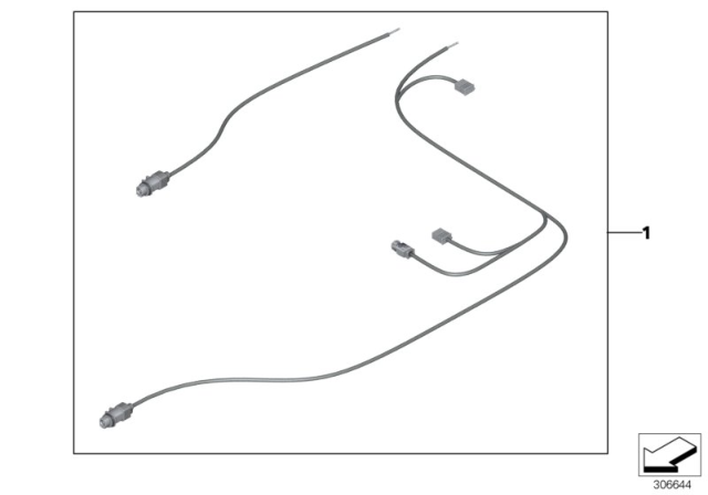 2019 BMW 440i Various Additional Wiring Sets Diagram 3