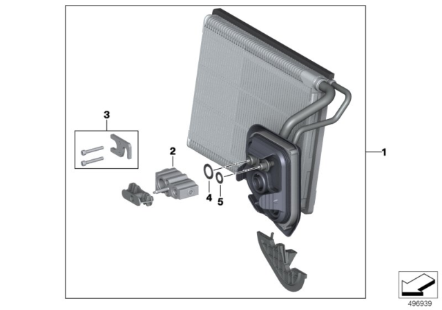 2020 BMW Z4 Evaporator / Expansion Valve Diagram