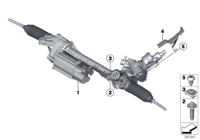 2014 BMW 760Li Electrical Steering Diagram